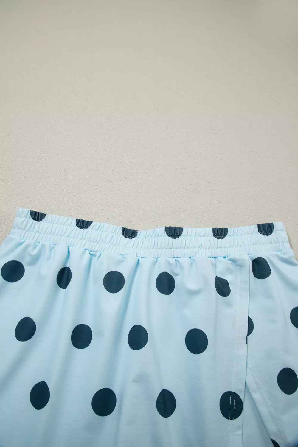 Polka Dot Sleeveless Top and Skort Casual Two-Piece Set, image 7
