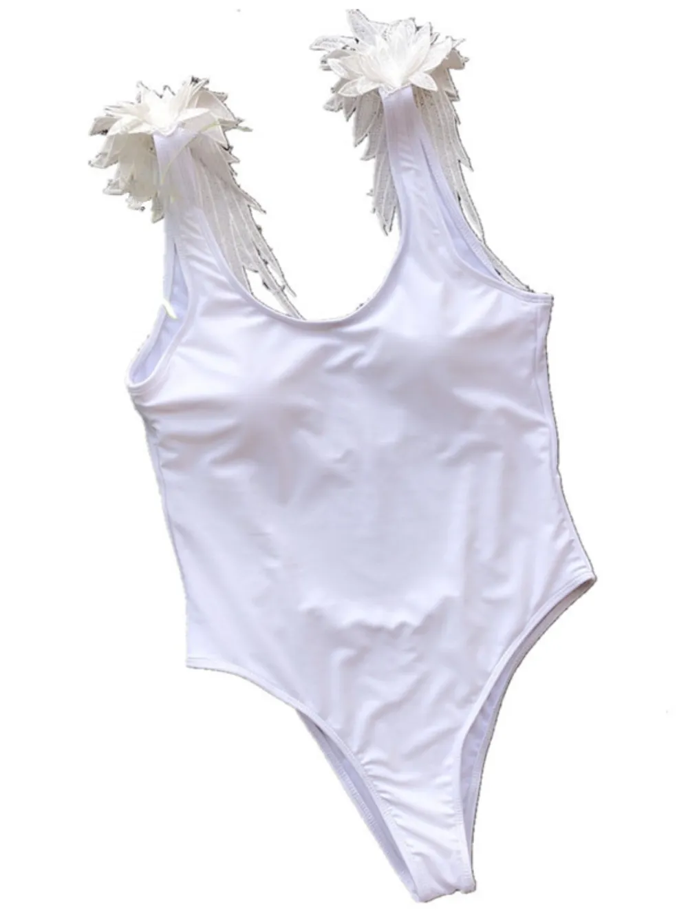 Backless Wide Strap Parent-Child Swimwear, image 19
