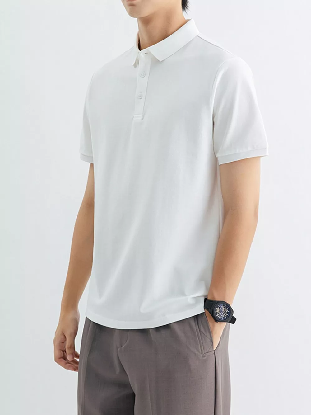 Men's Plus Size Classic Fit Short Sleeve Polo, image 6