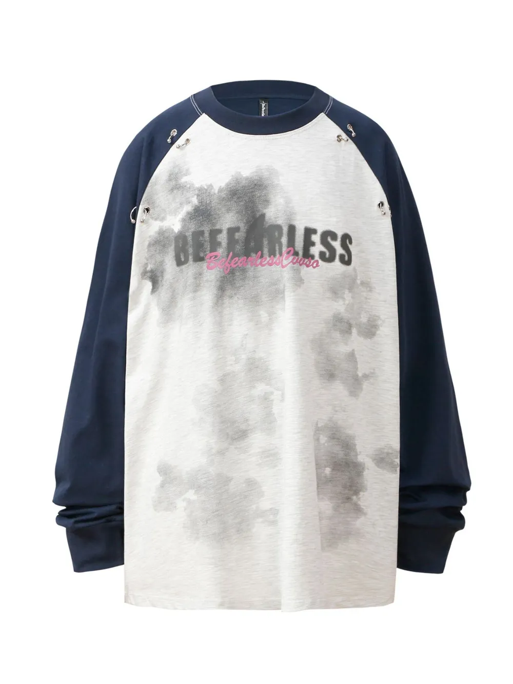 Men's Letter Raglan Long Sleeve T-Shirt, image 2
