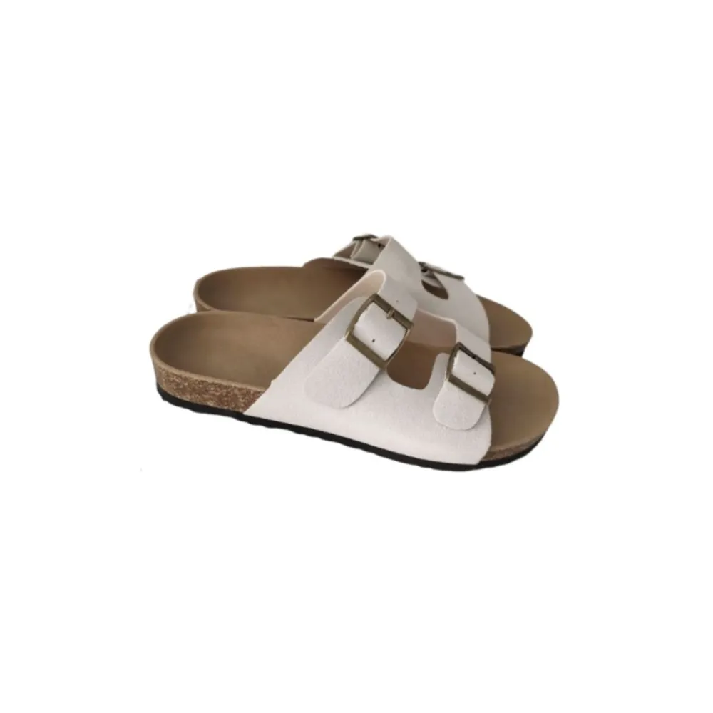 Double Buckle Open Toe Sandals, image 4