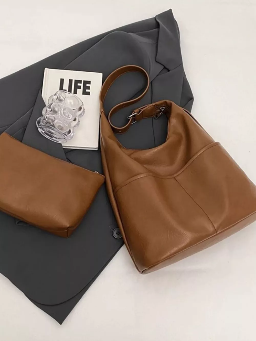 Adjustable Strap Shoulder Bag, image 4