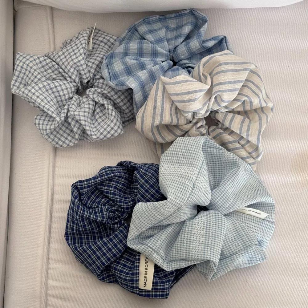 5-Piece Hair Scrunchies Set, image 3