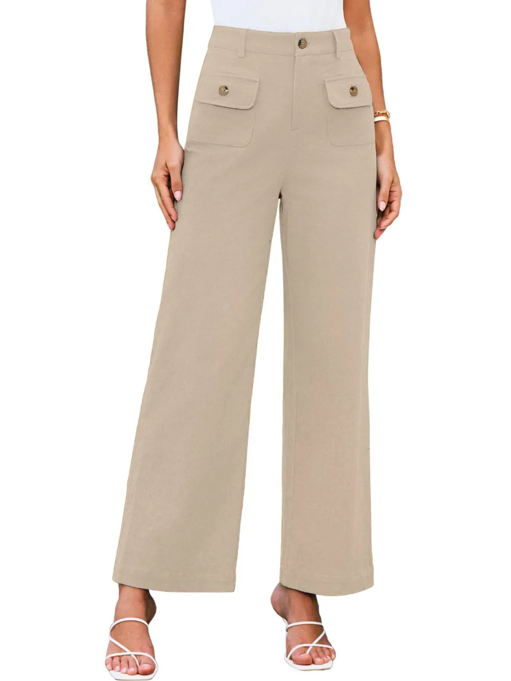 High Waist Wide Leg Pants, image 14