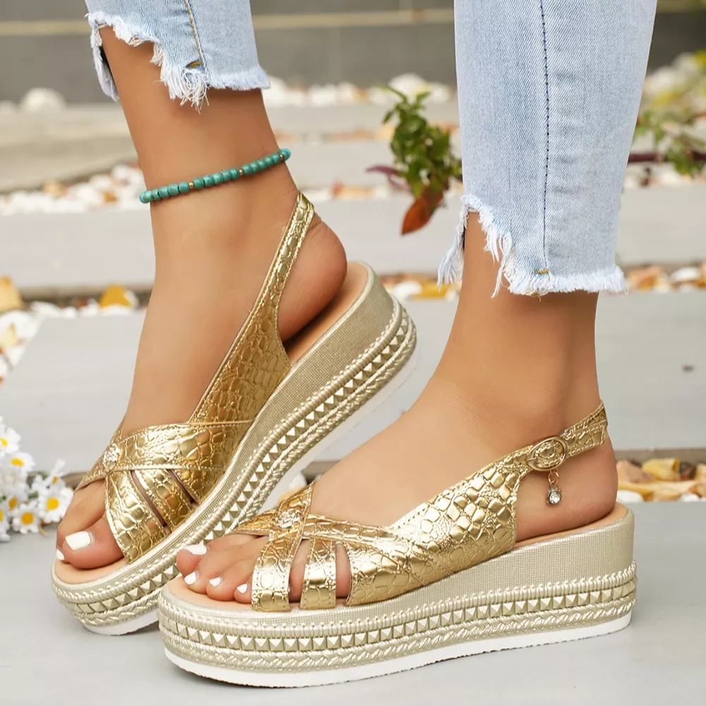 Open Toe Platform Sandals, image 7