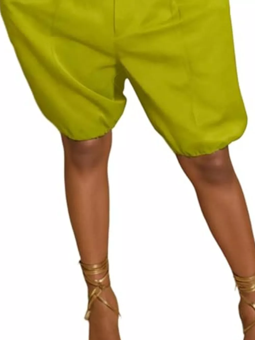 Pleated Detail High Waist Shorts, image 23