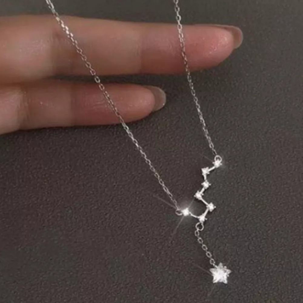 925 Sterling Silver Star Necklace, image 4