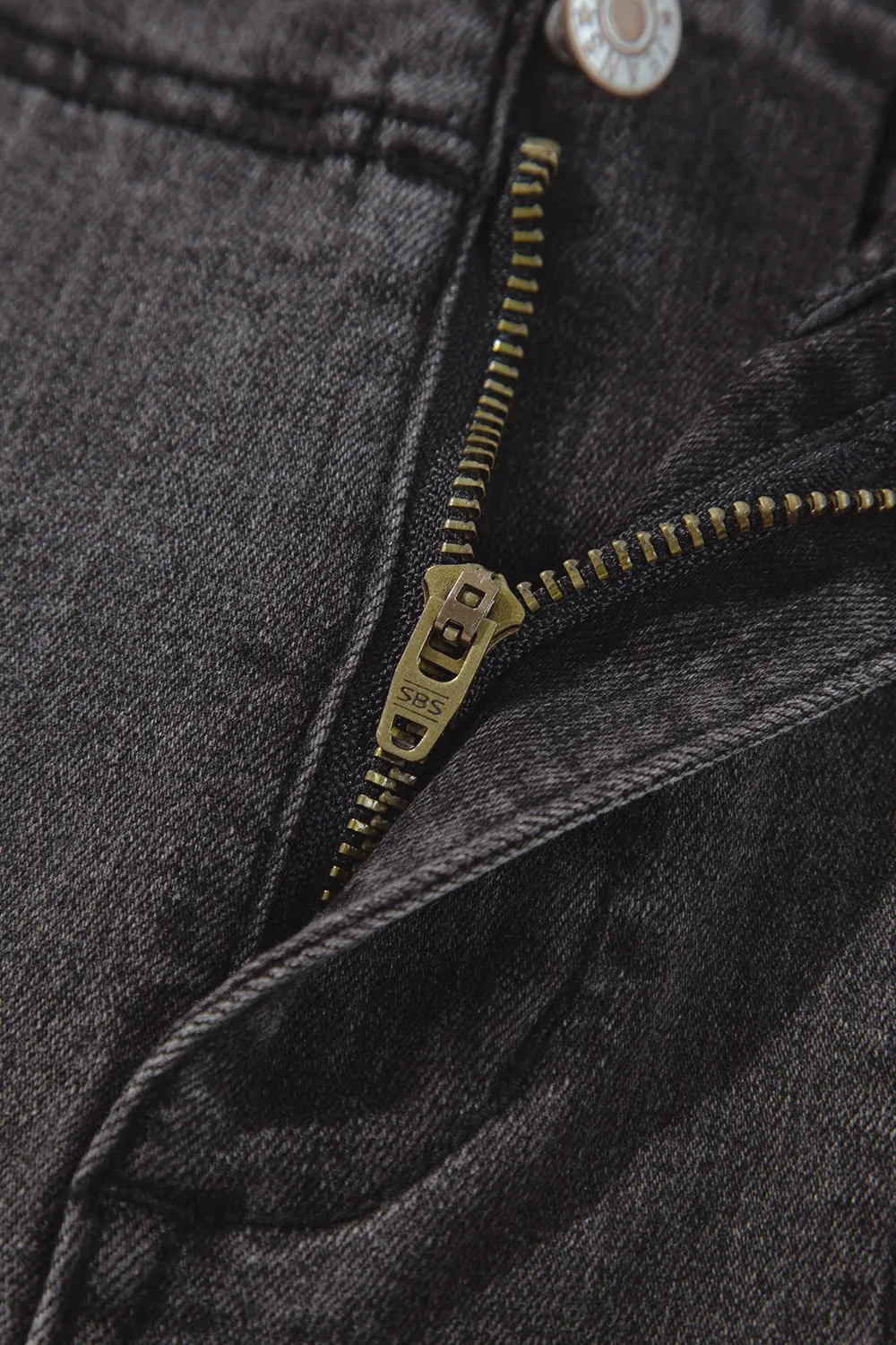 High-Waisted Wide-Leg Vintage Wash Jeans, image 15