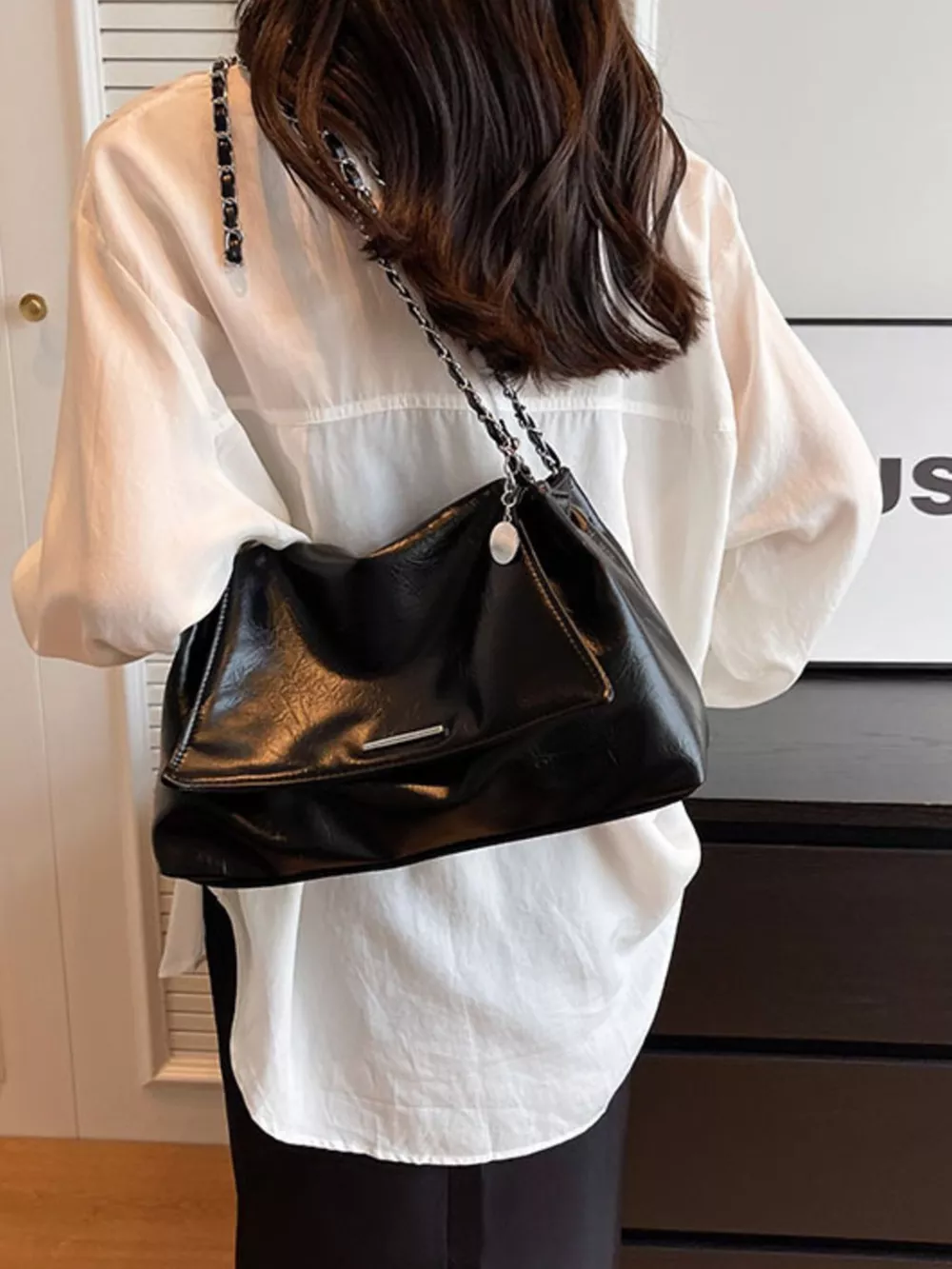 Chain Strap Shoulder Bag, image 7