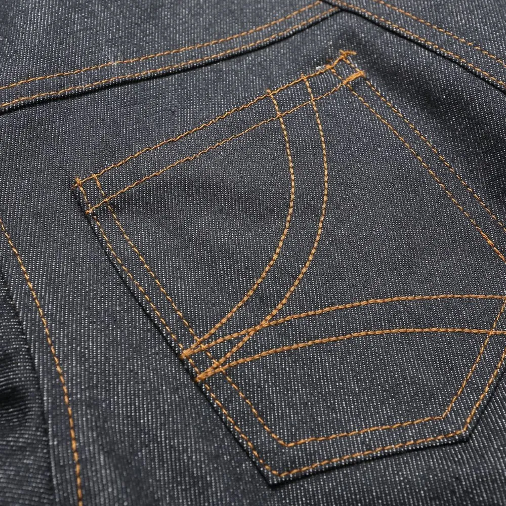 Men's Washed Zip Up Denim Jacket, image 4
