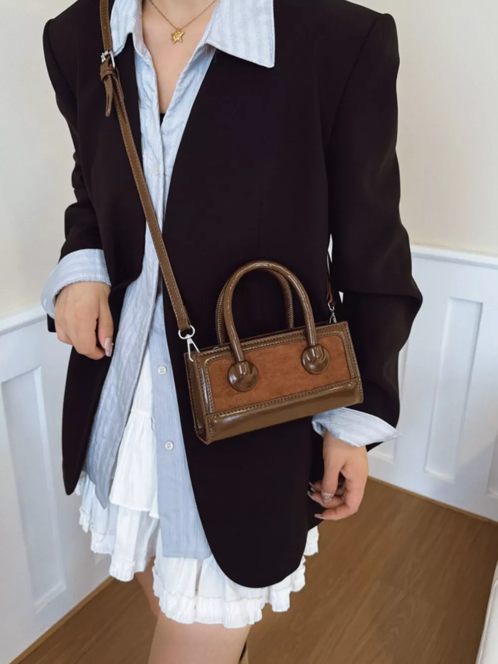 Top Handle Crossbody Bag, image 8