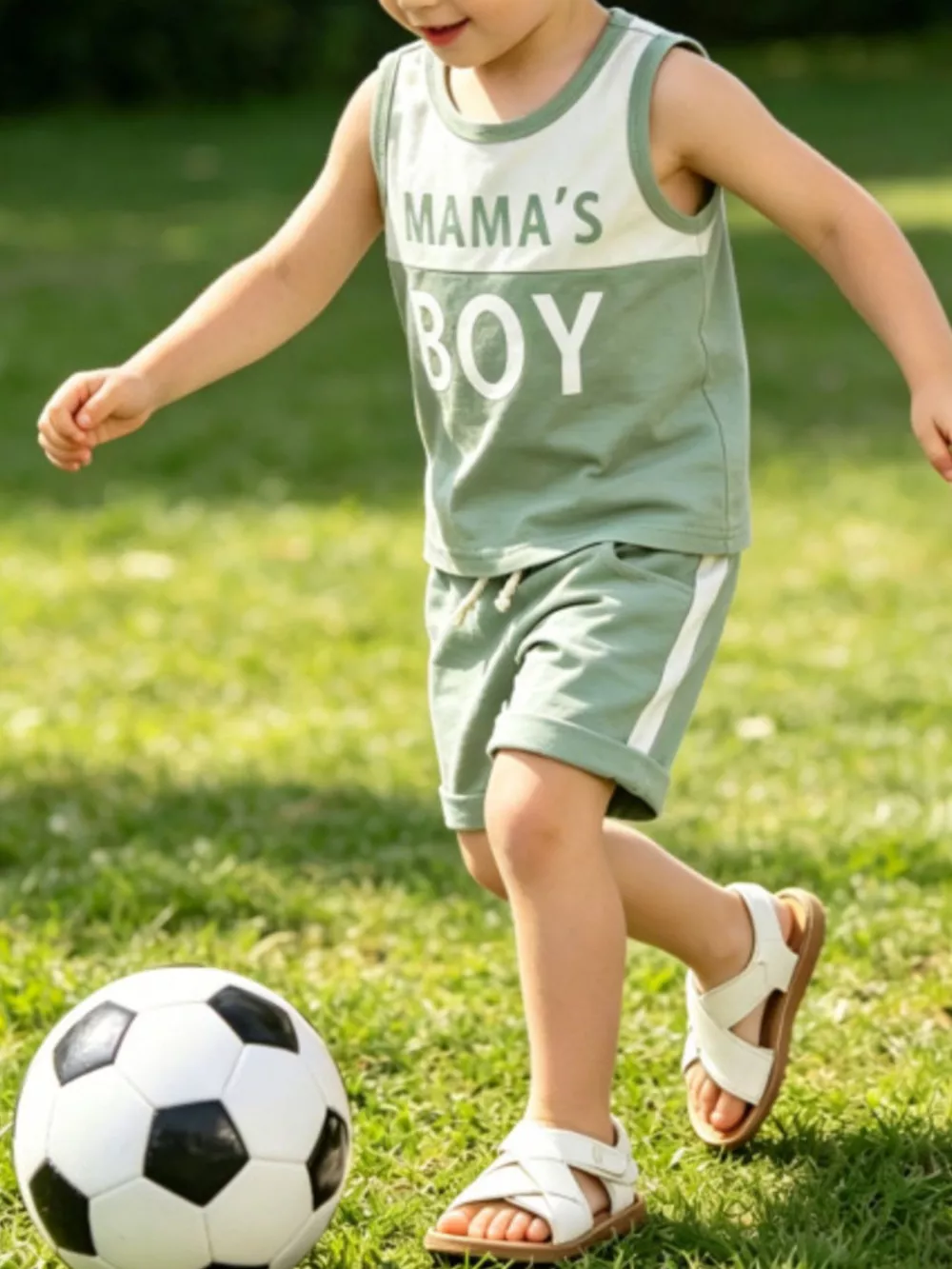 Children's Tank Top and Shorts Set, image 7