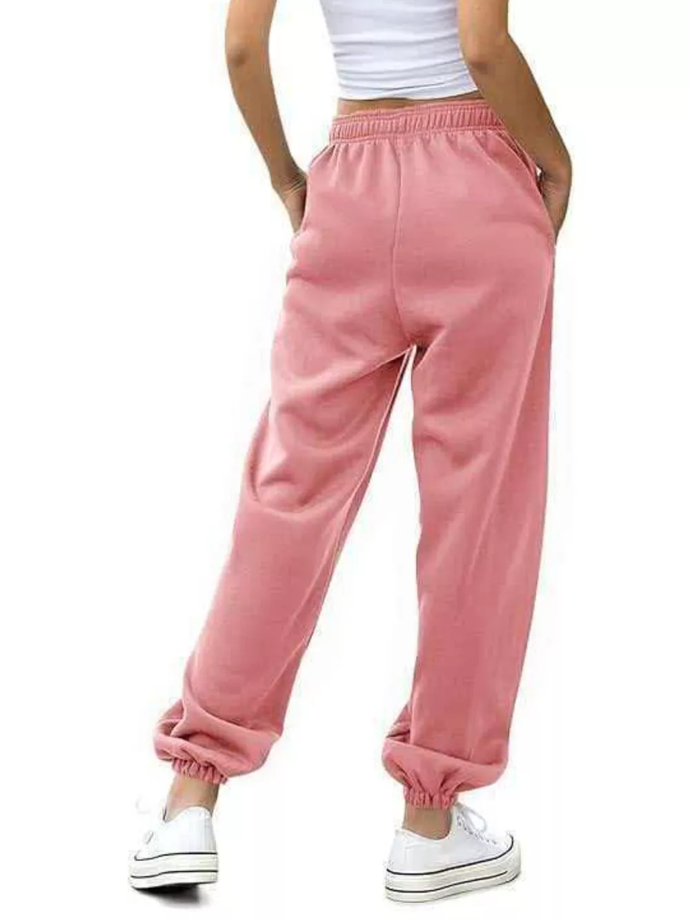 Loose Fit Drawstring Joggers, image 15
