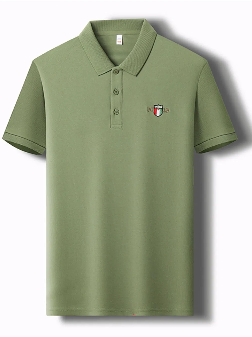 Men's Plus Size Classic Short Sleeve Polo Shirt, image 7