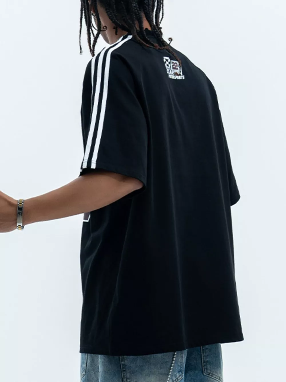 Men's Number Round Neck Short Sleeve T-Shirt, image 2