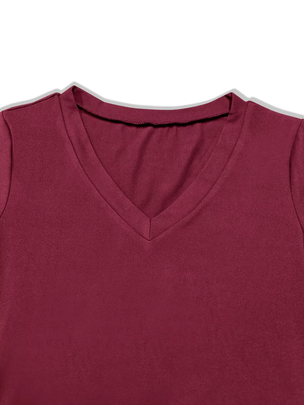 V-Neck Layered Ruffle Mini Dress, image 23