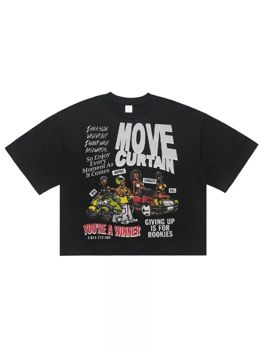 Men's Graphic Round Neck Short Sleeve T-Shirt