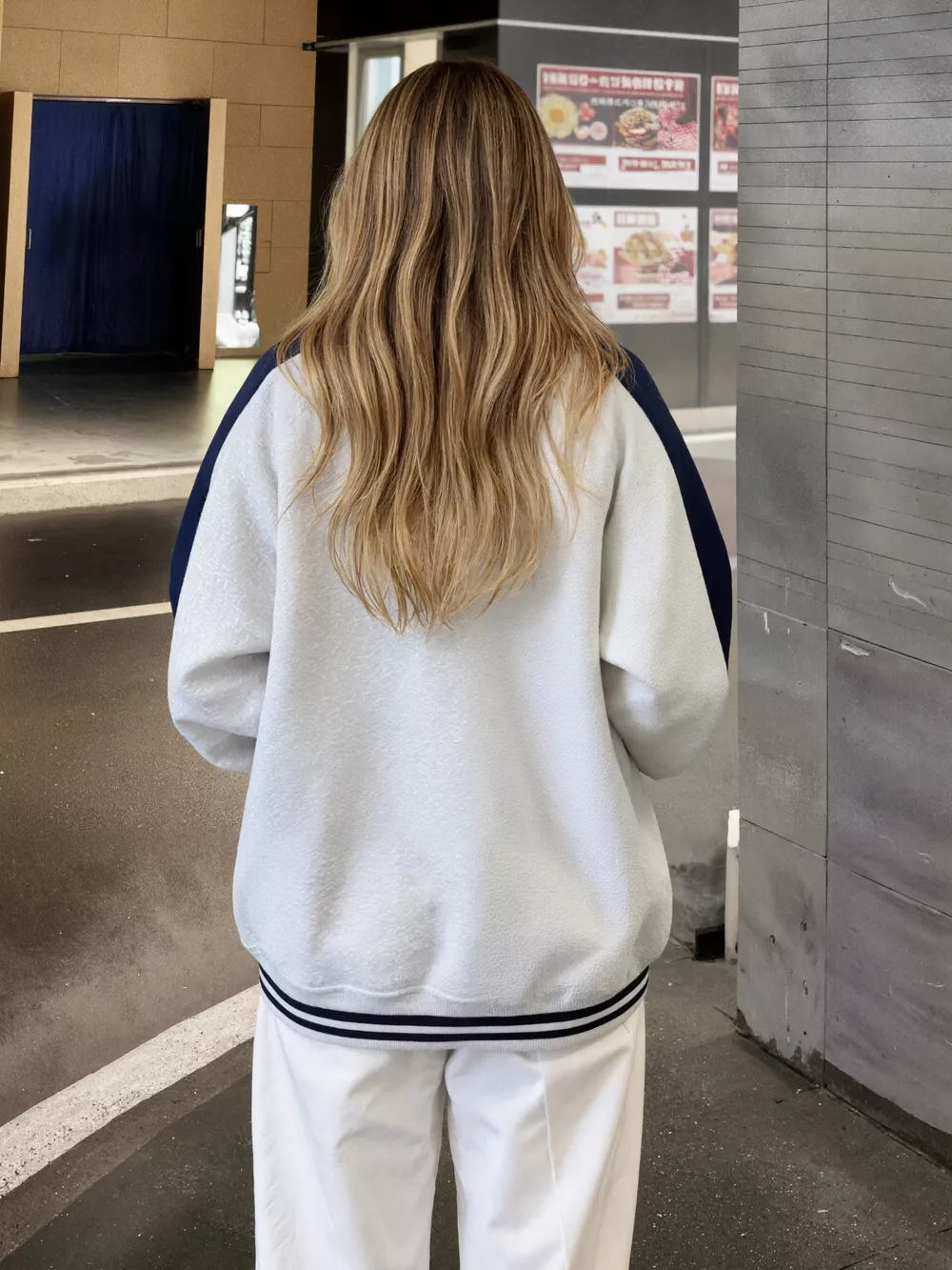 Zip Up Color Block Jacket, image 3