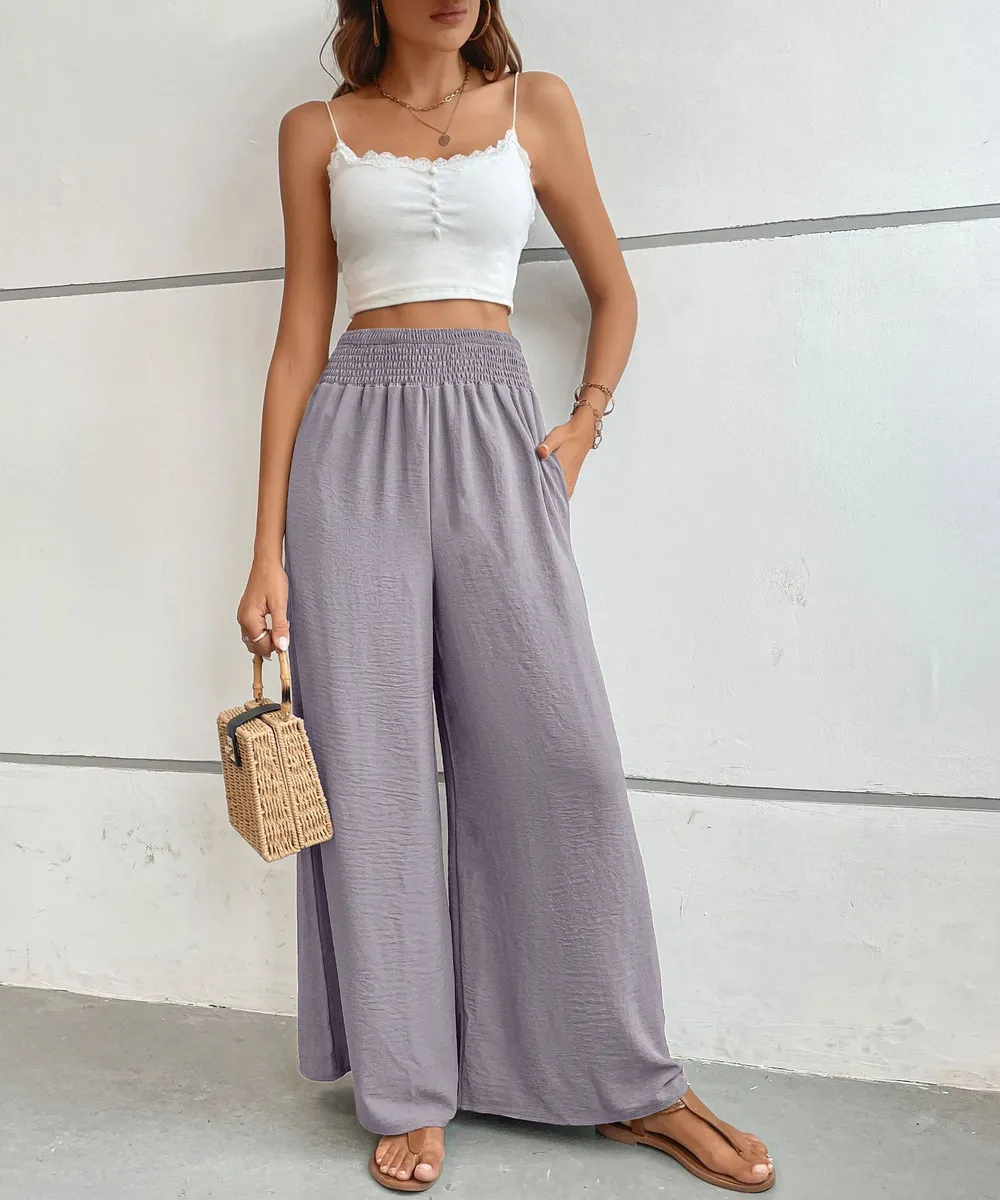 High-Waisted Wide Leg Pants, image 15
