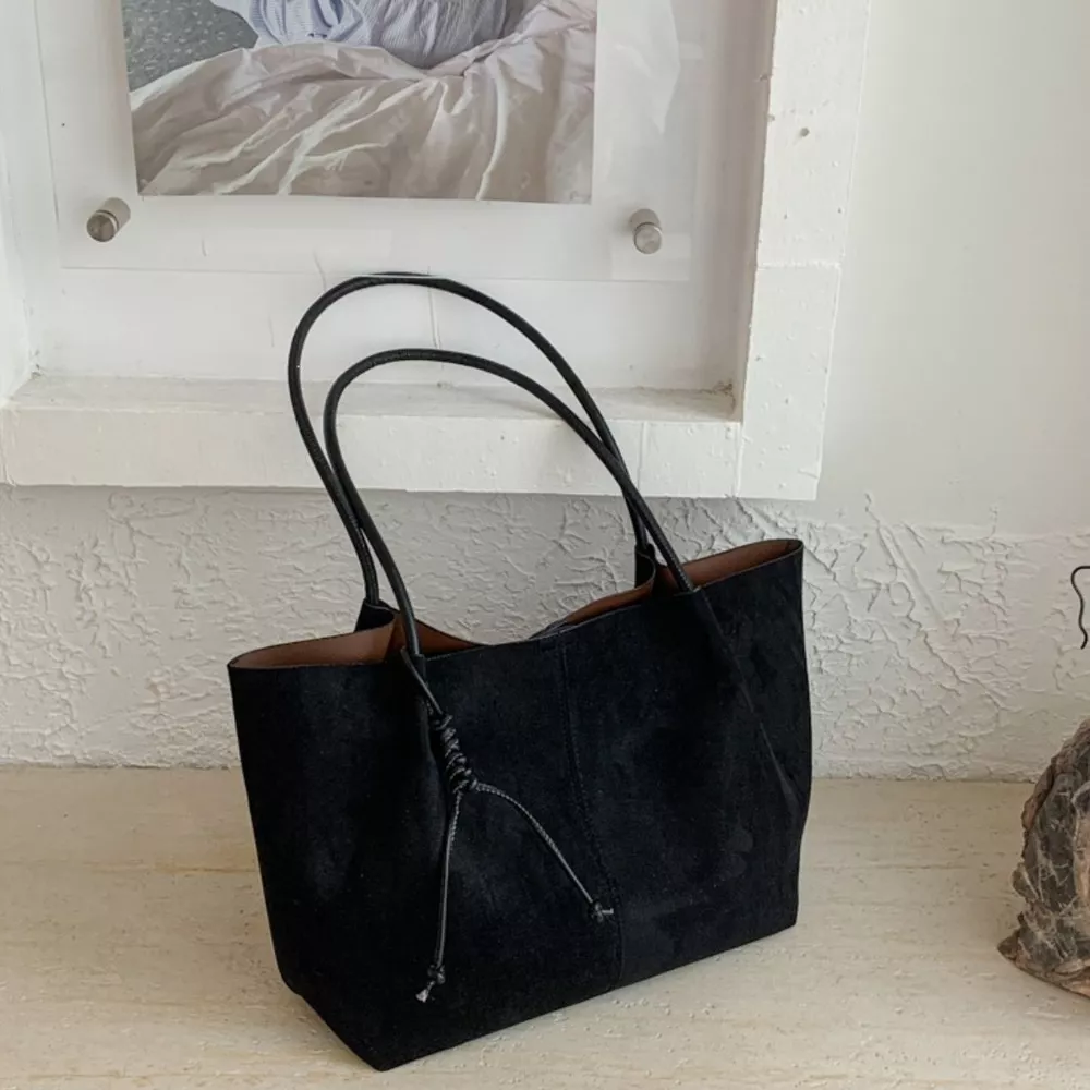 Solid Color Tote Bag, image 4