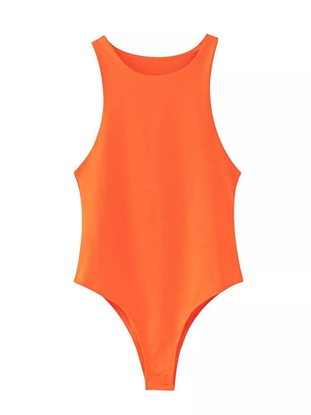 Round Neck Sleeveless Bodysuit, image 10