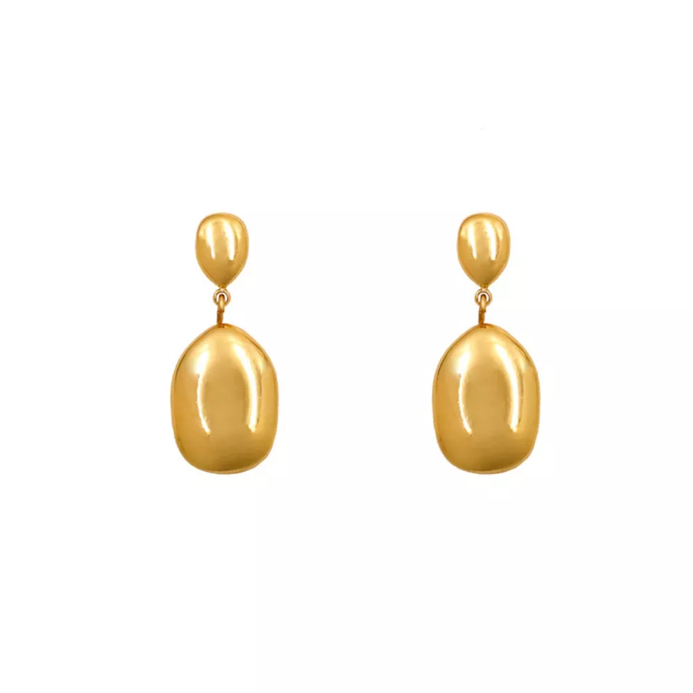 18K Gold-Plated Drop Earrings, image 7