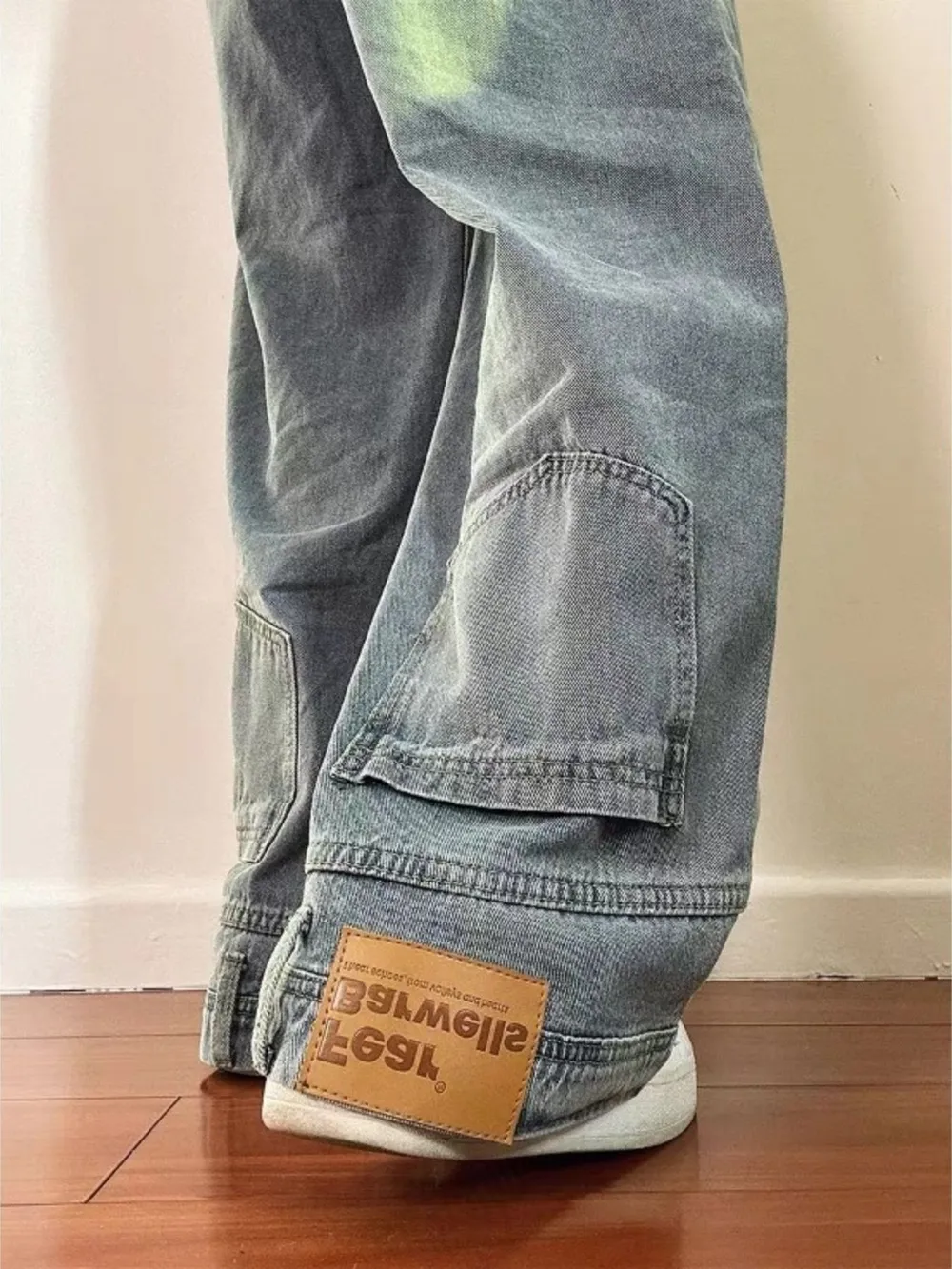 Men's Full Size Wide Leg Jeans Plus Size, image 6