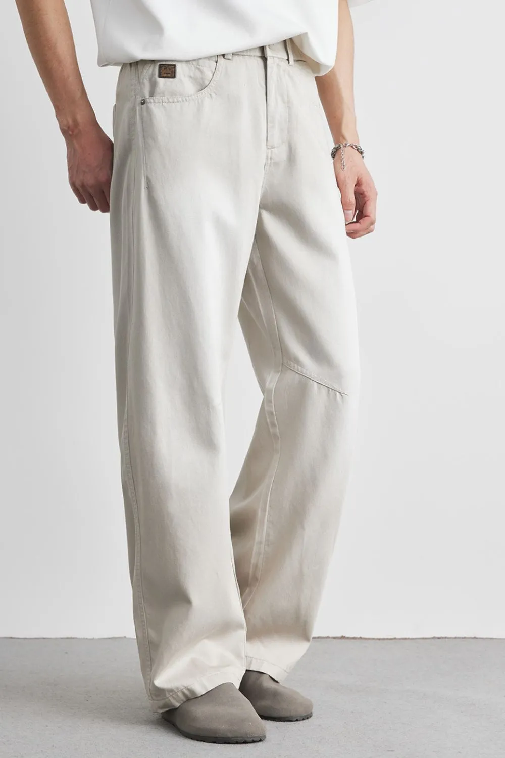 Men's Full Size Casual Wide Leg Pants Plus Size