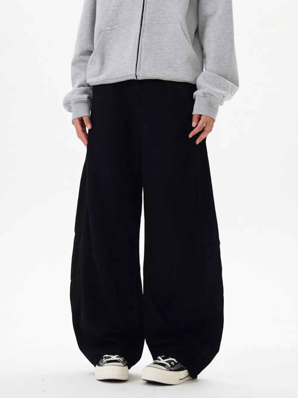 Men's Wide Leg Pocketed Pants, image 6