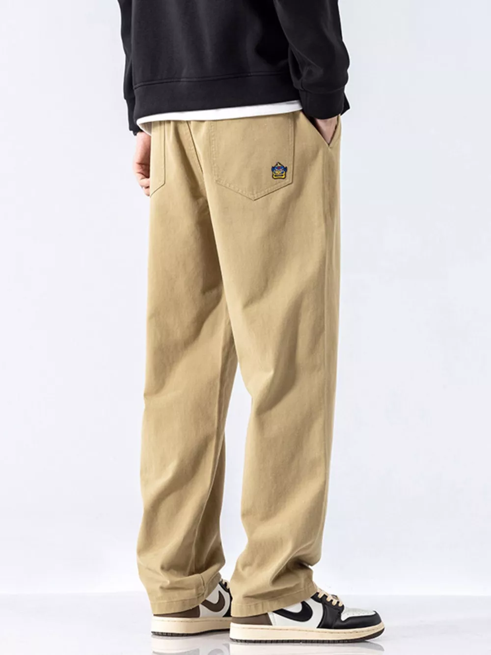Men's Full Size Casual Loose-Fit Drawstring Pants Plus Size, image 7