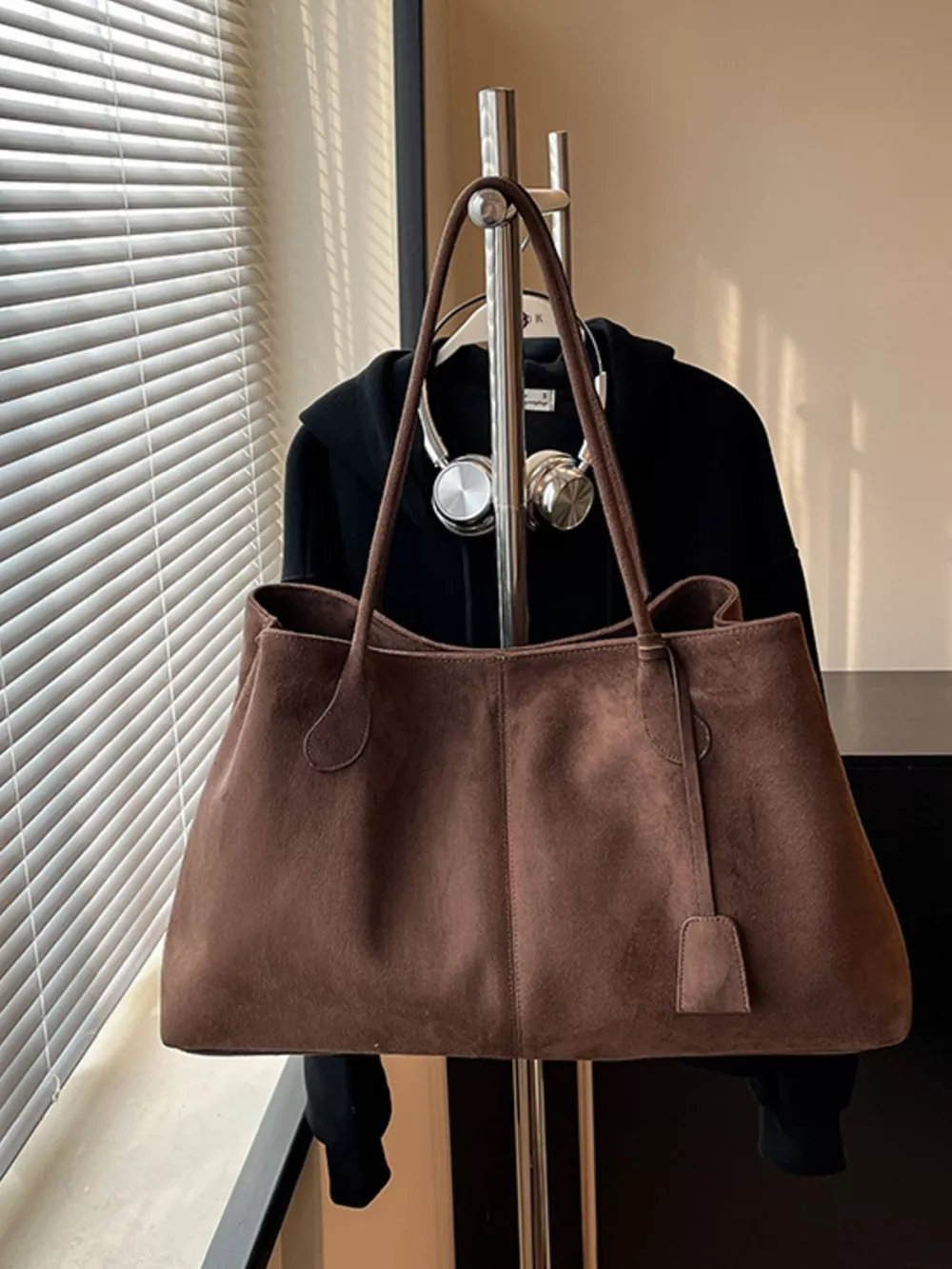 Solid Color Tote Bag