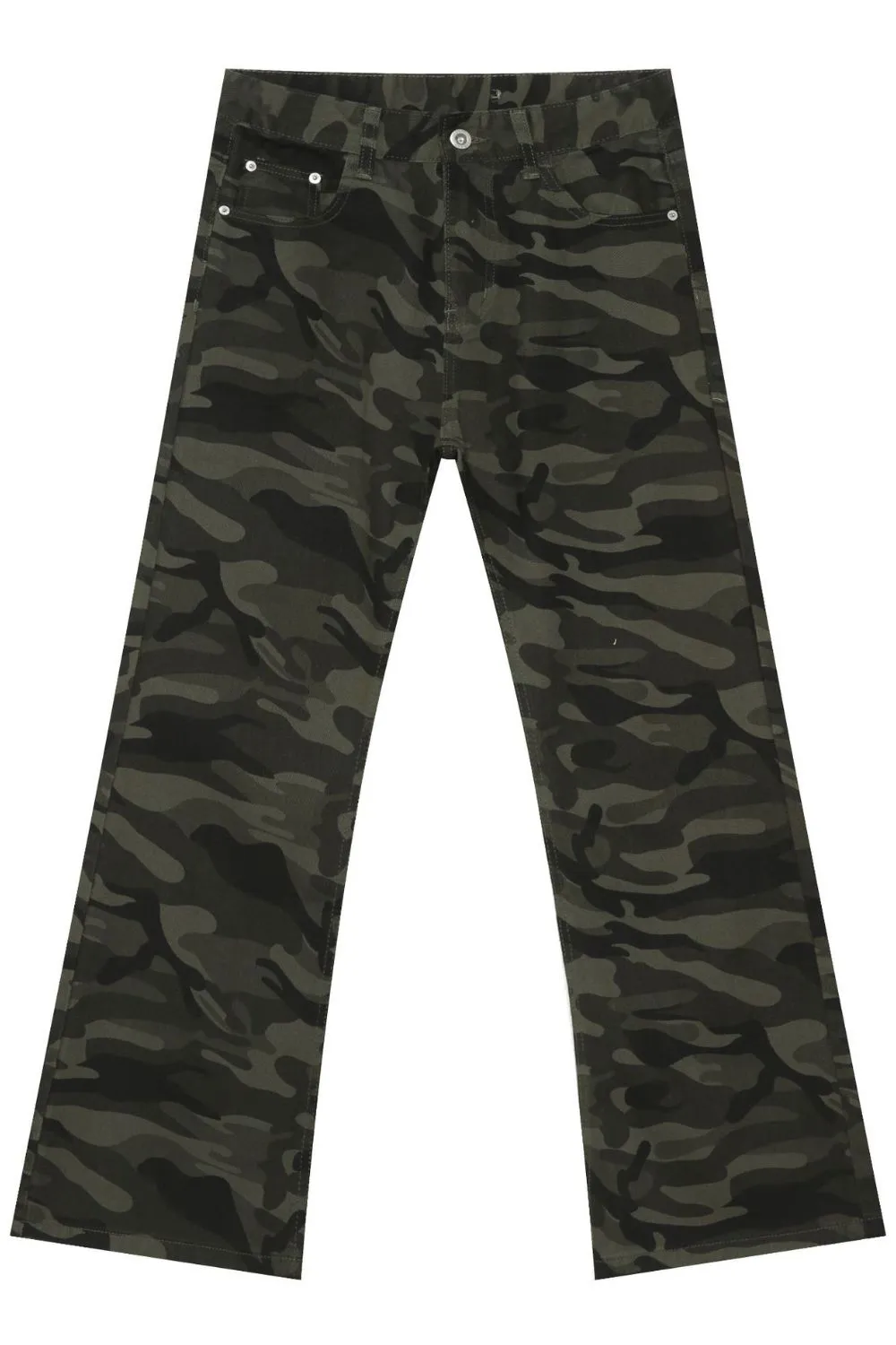 Men's Camouflage Jeans with Pockets, image 7