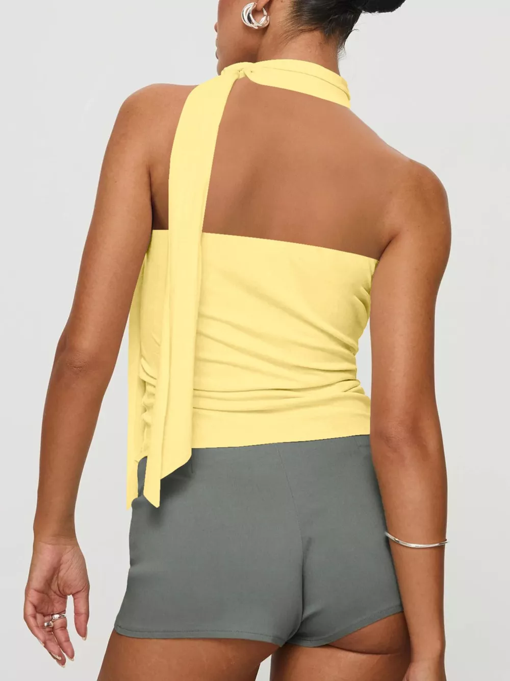 Halter Neck Ruched Top, image 15