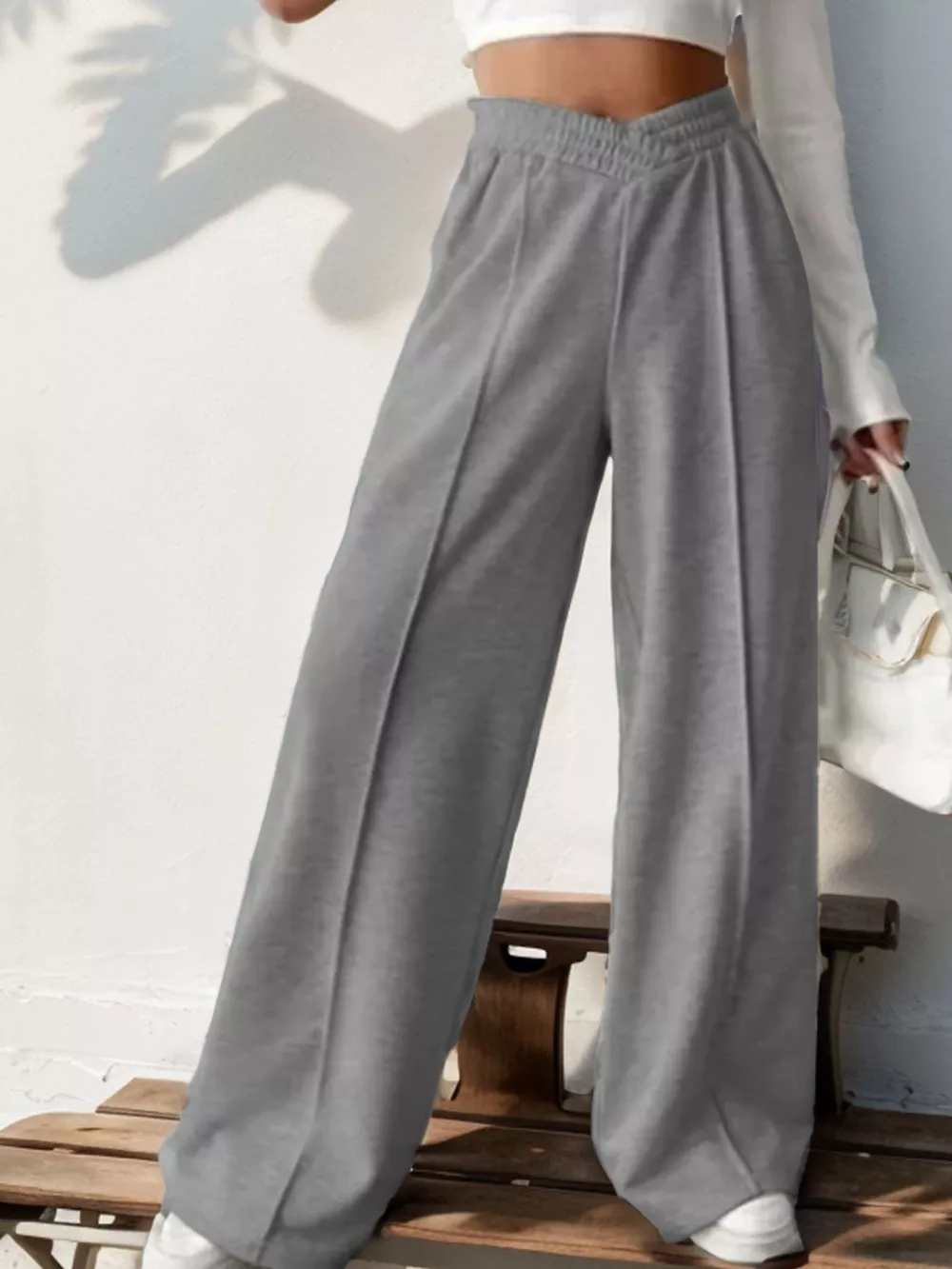 Wide Leg High Waist Pants, image 15