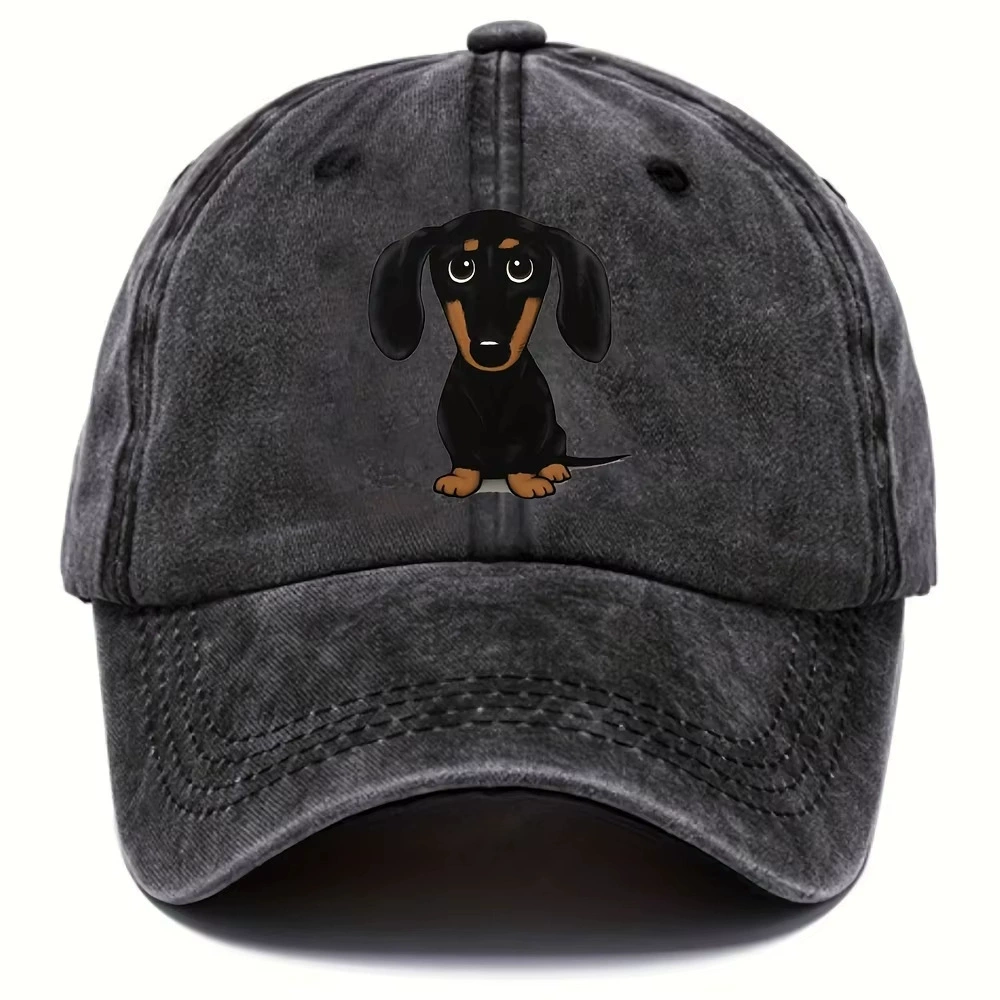 Dog Washed Baseball Cap