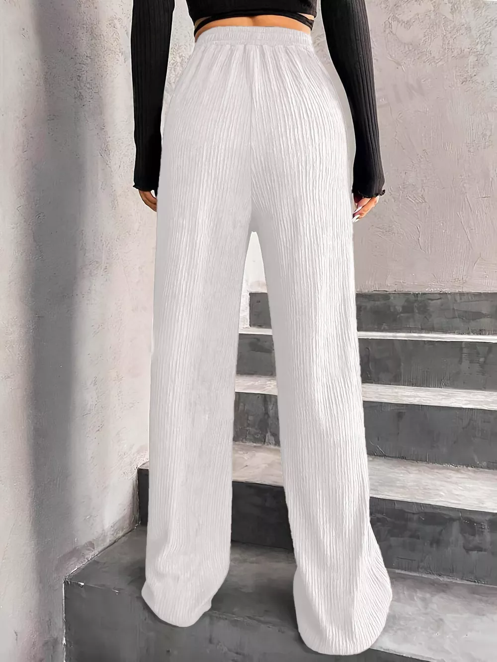 Drawstring Wide Leg Pants, image 15