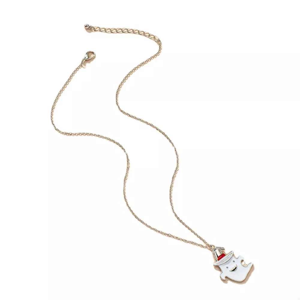 Halloween Cute Ghost Pendant Necklace, image 5