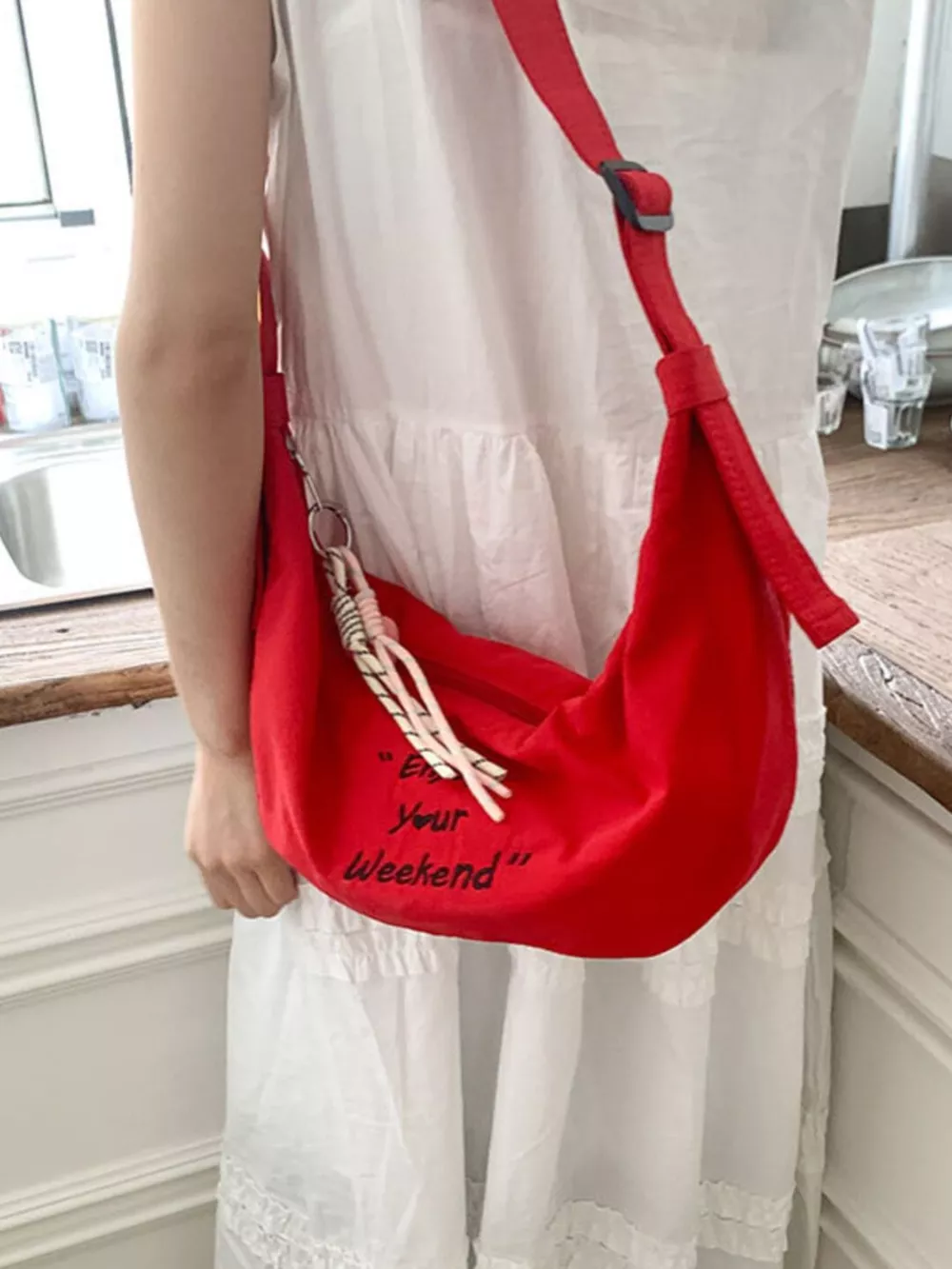 Adjustable Strap Shoulder Bag, image 2
