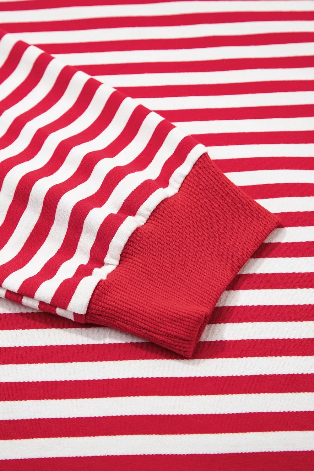 Striped Long Sleeve Casual Sweatshirt, image 9