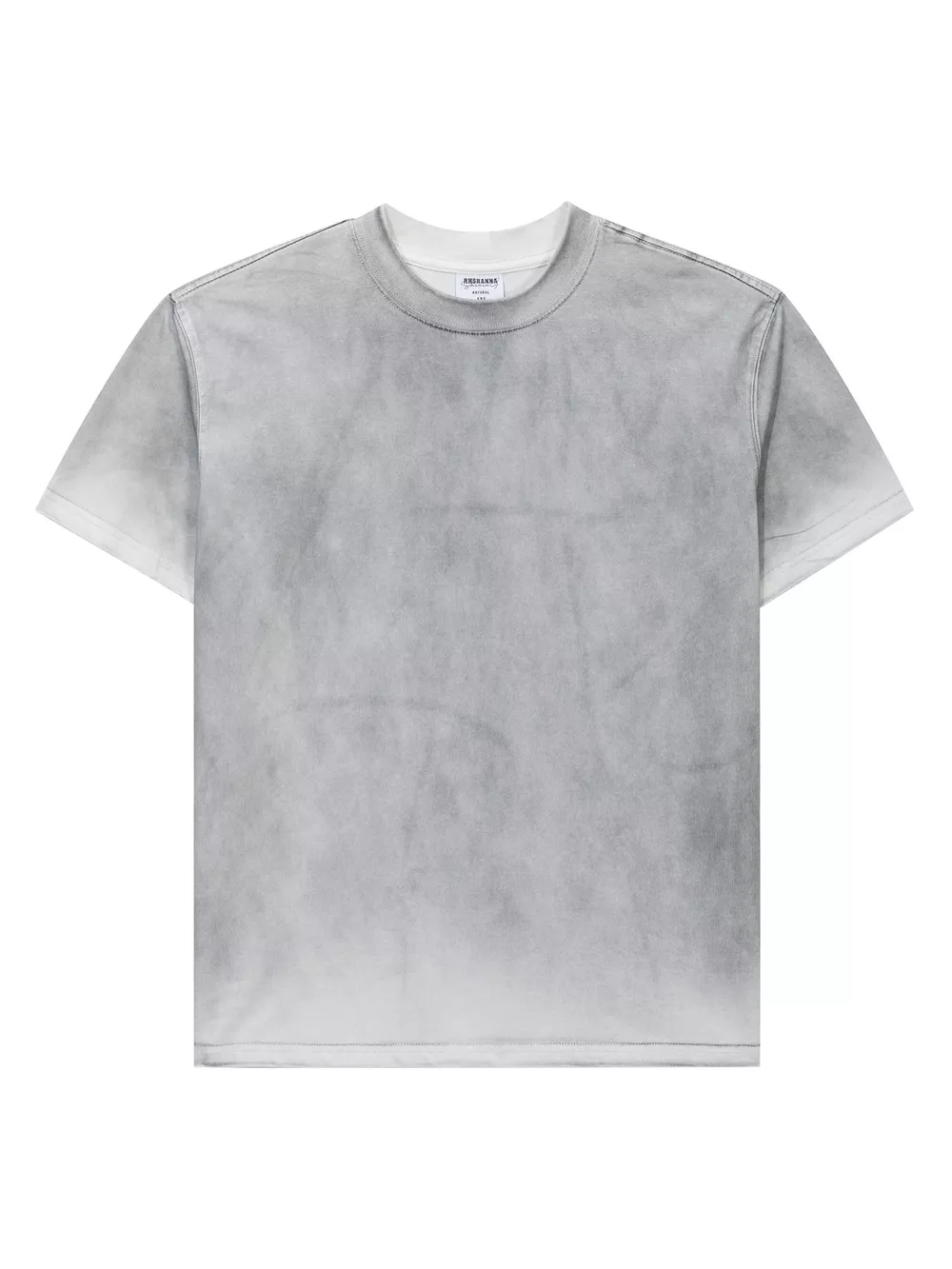 Men's Washed Round Neck Short Sleeve T-Shirt, image 4