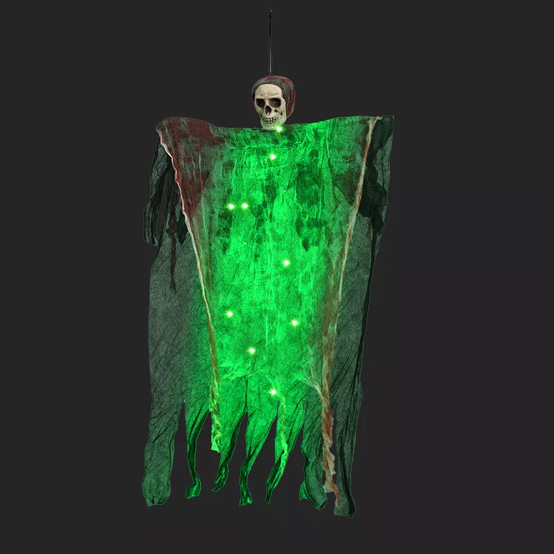 Halloween Lighted Hanging Skeleton Ghost 4 Piece Set, image 9