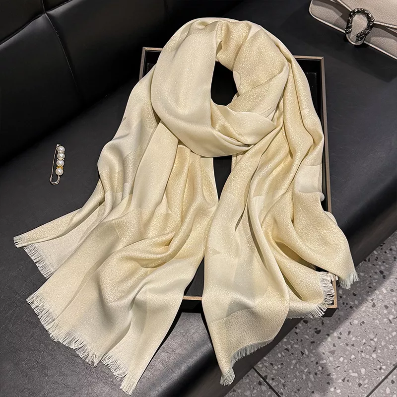 Lightweight Raw Hem Scarf, image 3
