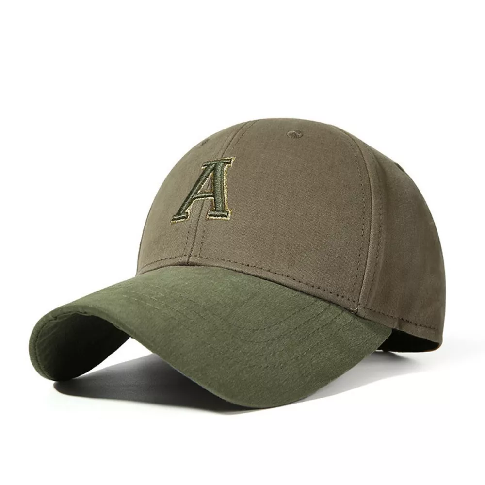 Embroidered Letter A Baseball Cap