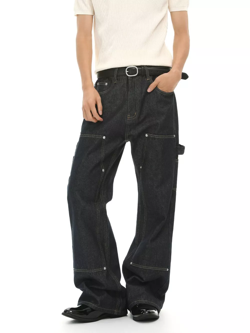 Men's Loose Fit Jeans, image 2