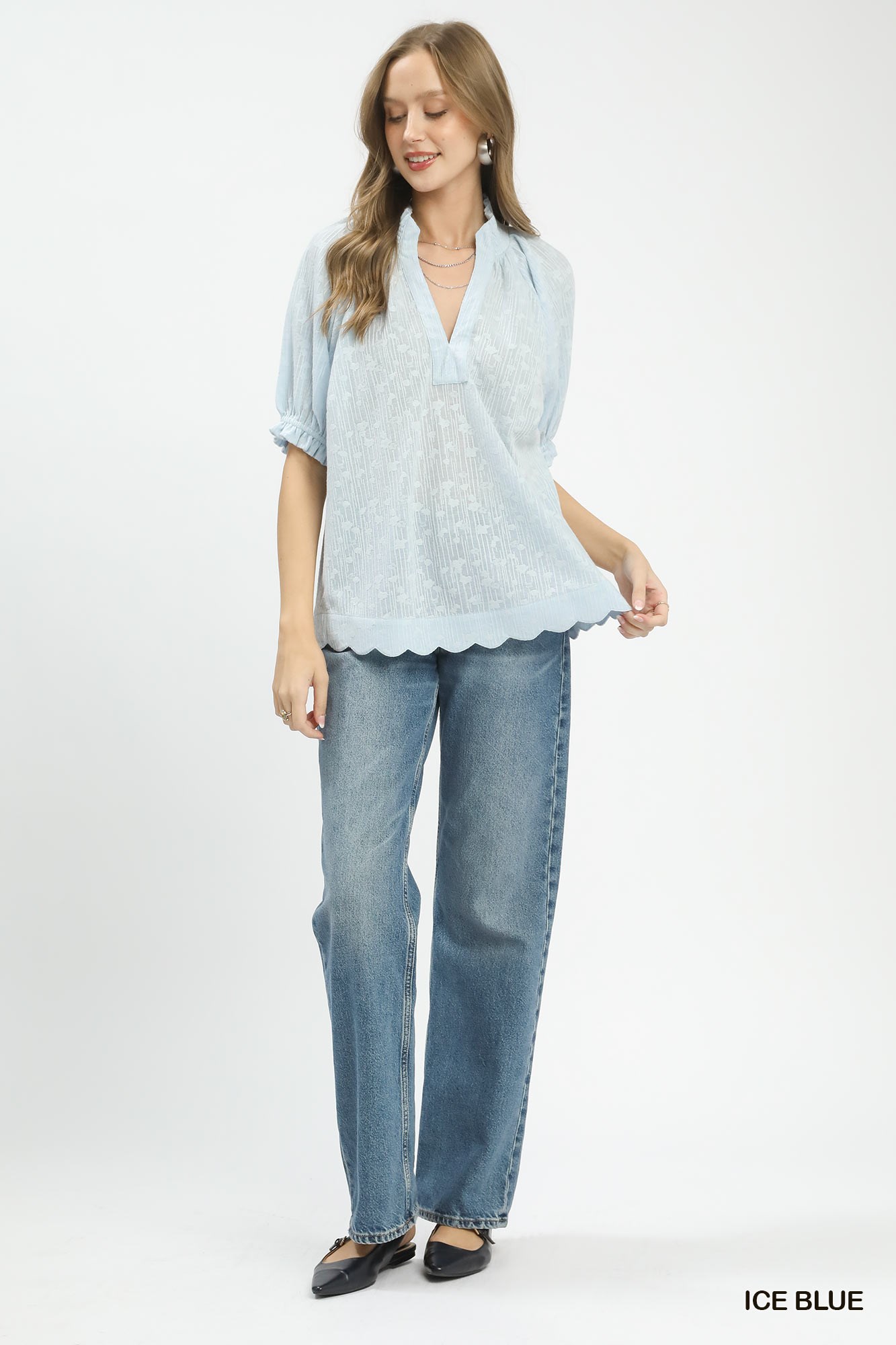 Textured Pintuck Blouse, image 4