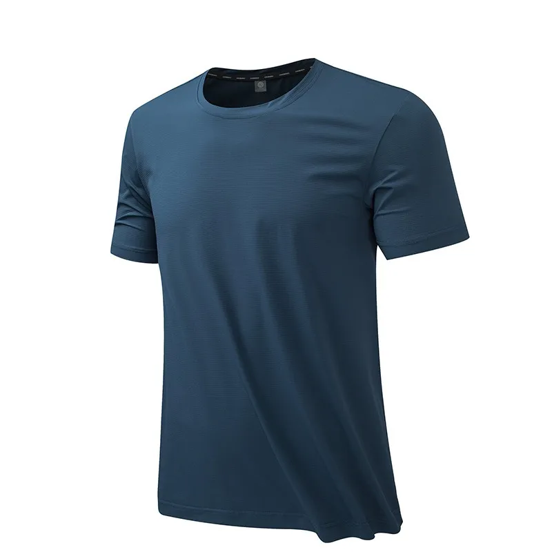 Men's Plus Size Quick-Dry Round Neck Athletic T-Shirt, image 4
