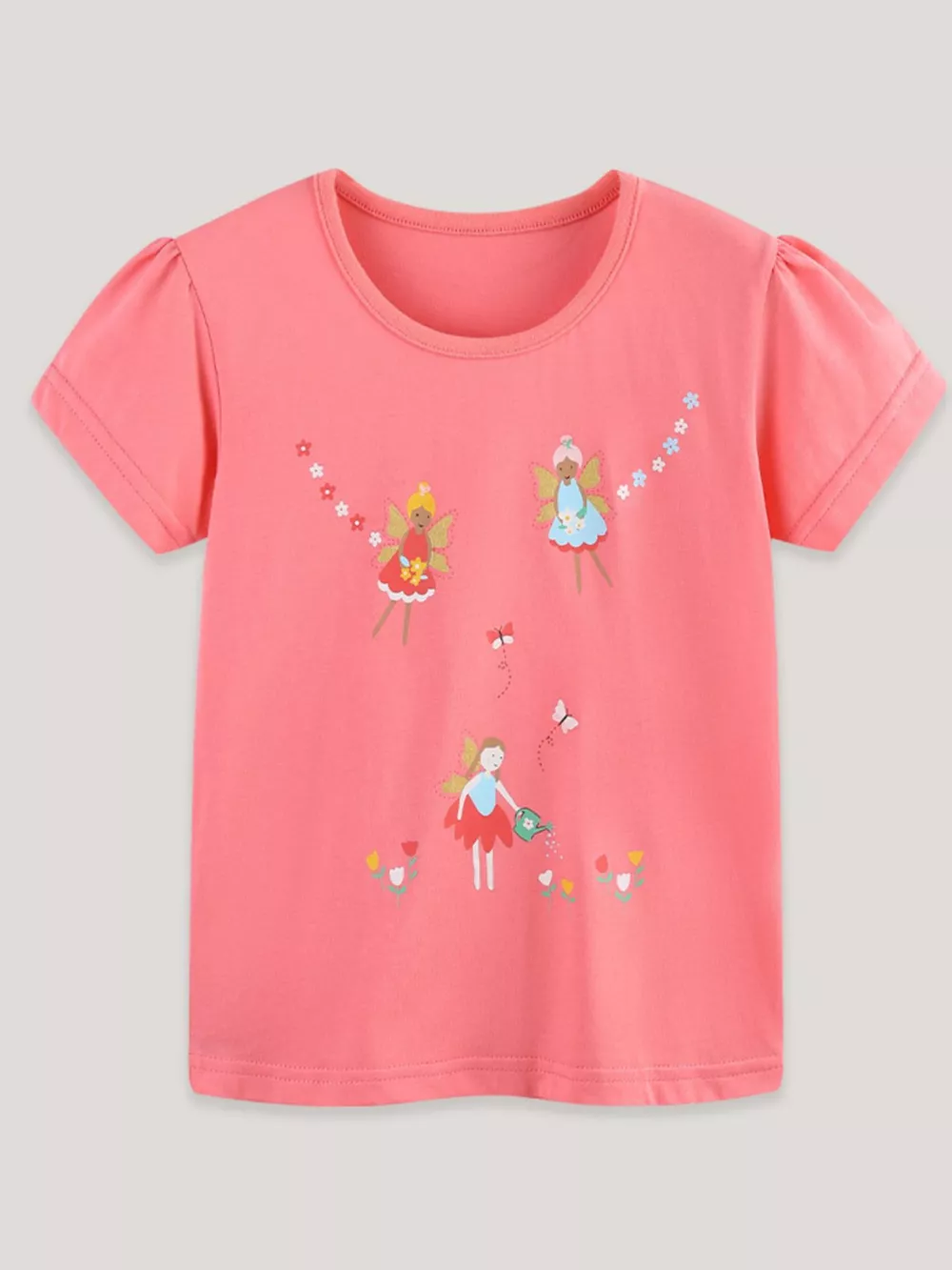 Children's Fairy Print Short Sleeve T-Shirt, image 2
