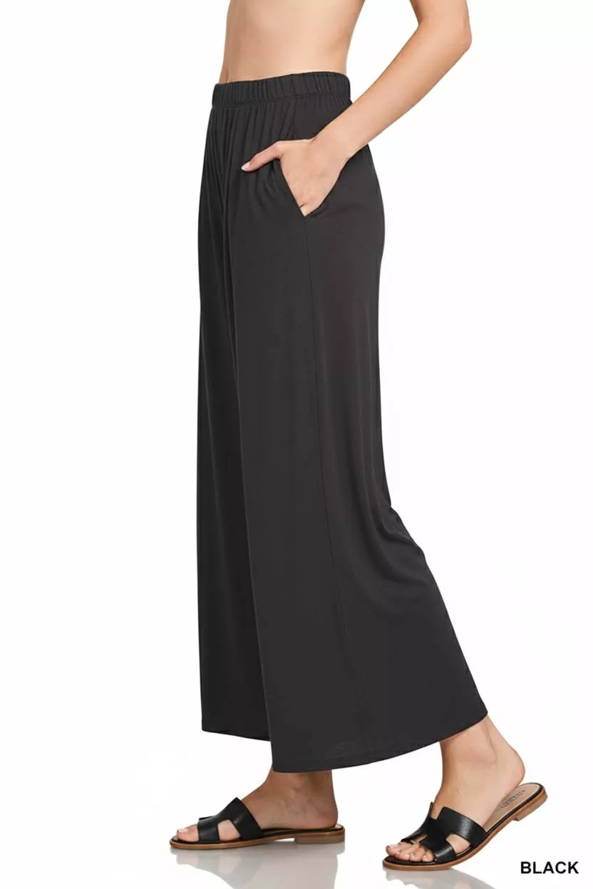 Elastic Waist Comfy Lounge Pants, image 3