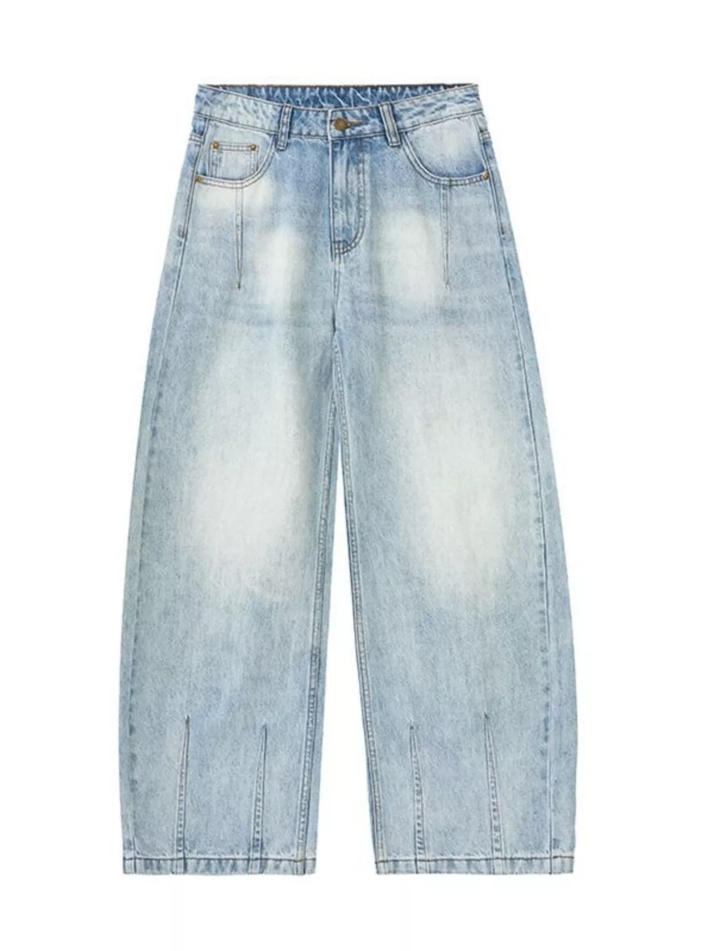 Men's Wide Leg Jeans, image 5
