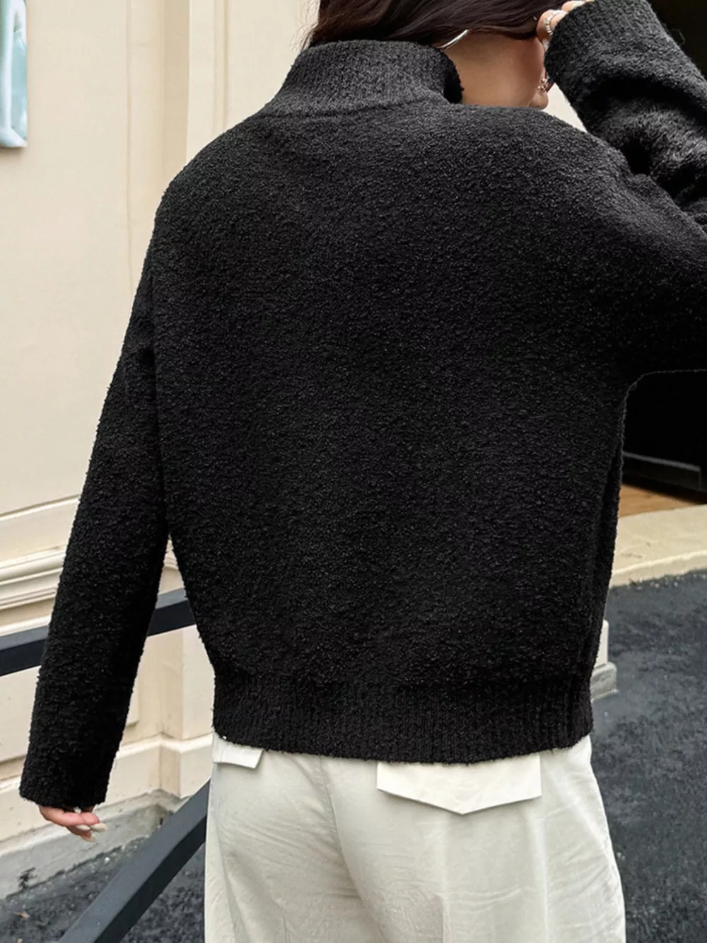 Turtleneck Long Sleeve Sweater, image 14